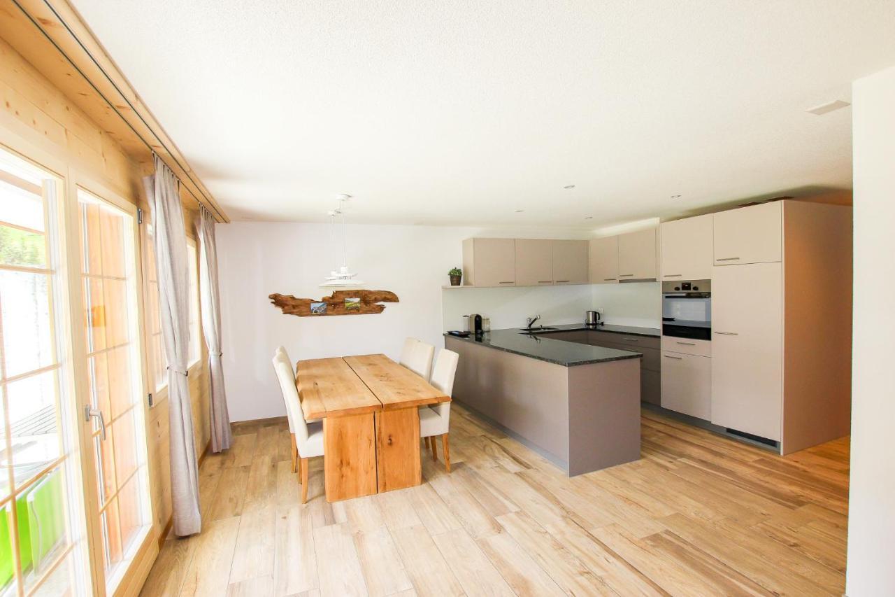Ferienwohnung Bartschi 렌크 외부 사진